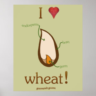I Heart Wheat! Poster