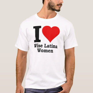 I (heart) Wise Latina Women T-Shirt