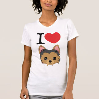 I Heart Yorkshire Terriers T-Shirt