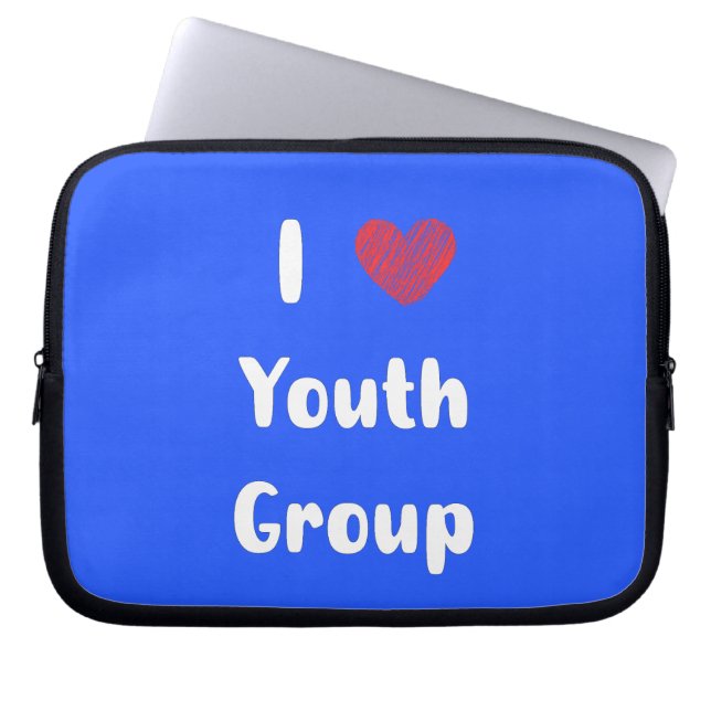 I Heart Youth Group Electronics Bag (Front)