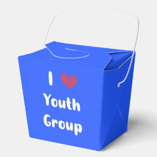 I Heart Youth Group Favour Box