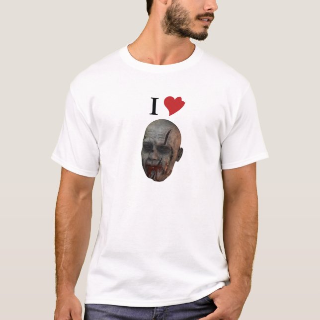 I Heart Zombies 2 T-Shirt (Front)