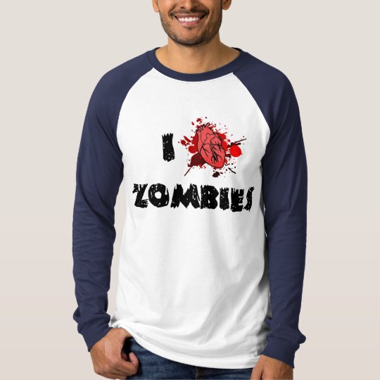 I Heart Zombies Long Sleeve T-shirt