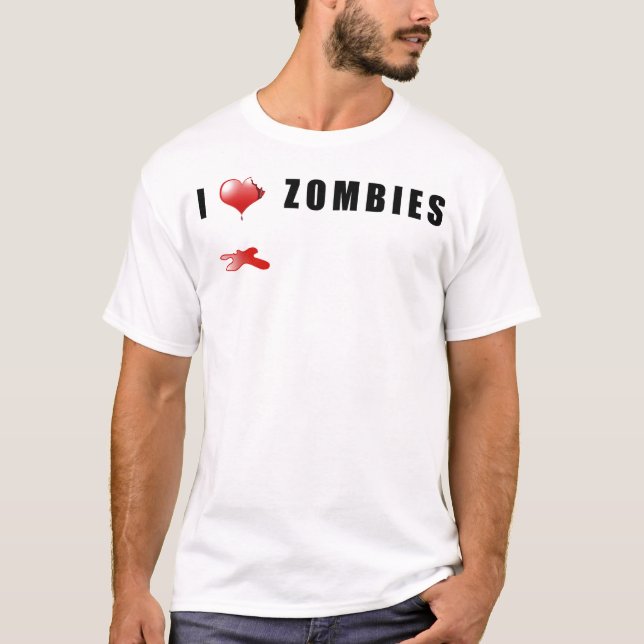 I Heart Zombies Tee (Front)
