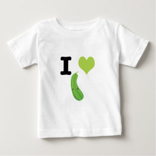 I Heart Zucchini Baby T-Shirt