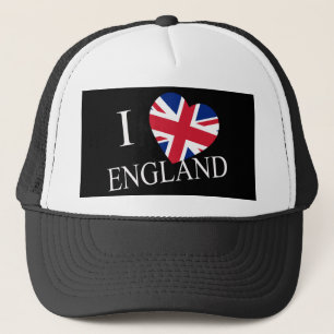 I Heartflag England wt thcnt Trucker Hat