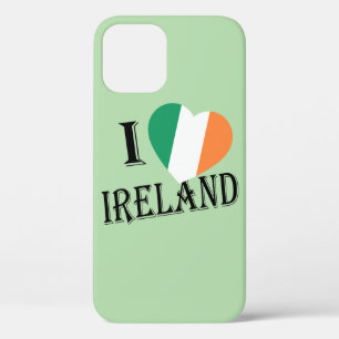 I Heartflag Ireland bk iphcnt iPhone 12 Case
