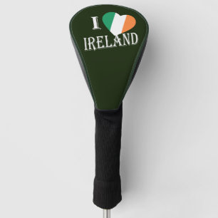 I Heartflag Ireland wt dccn Golf Head Cover
