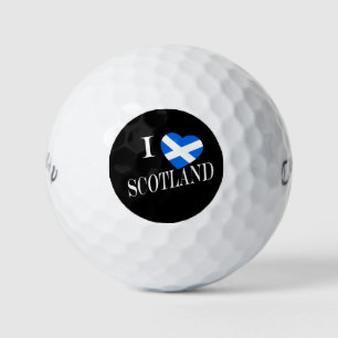 I Heartflag Scotland wt cwb gbt Golf Balls