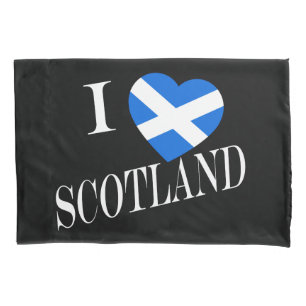 I Heartflag Scotland wt pct Pillowcase