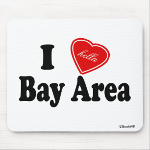 I (Hella) Love Bay Area Mouse Mat