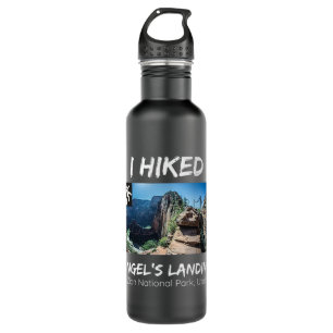 I Hiked Angel's Landing Zion National Park Utah Pr 710 Ml Water Bottle