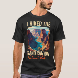 I Hiked The Grand Canyon National Park Souvenir T-Shirt