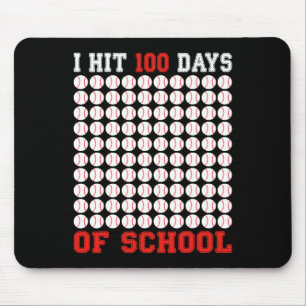 I Hit 100 Days Of School Bysebyll 100th Day Of Sch Mouse Mat