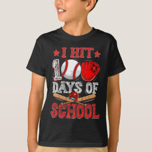 I Hit 100 Days Of School Bysebyll Byt 100th Day Of T-Shirt