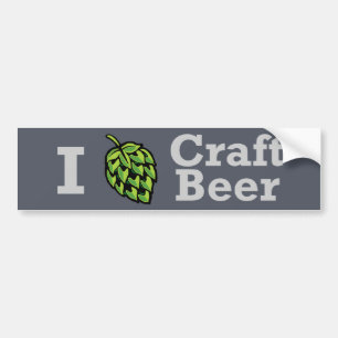 I [hop] Craft Beer Sticker