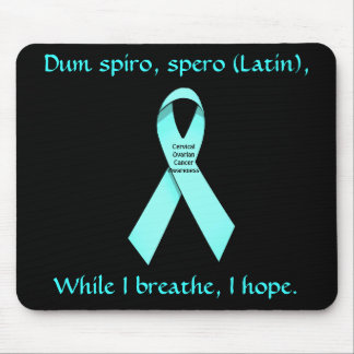 I Hope Cervical Cancer Awareness Mousepad