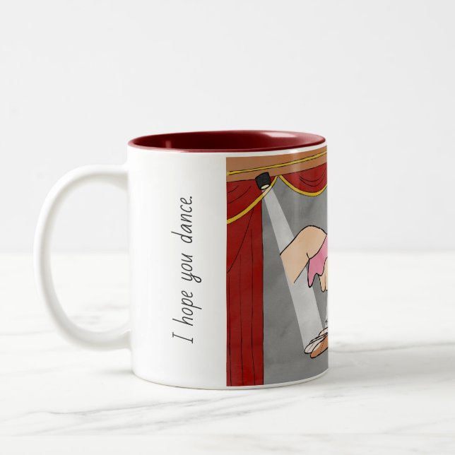 I Hope You Dance ASL Mug (Left)