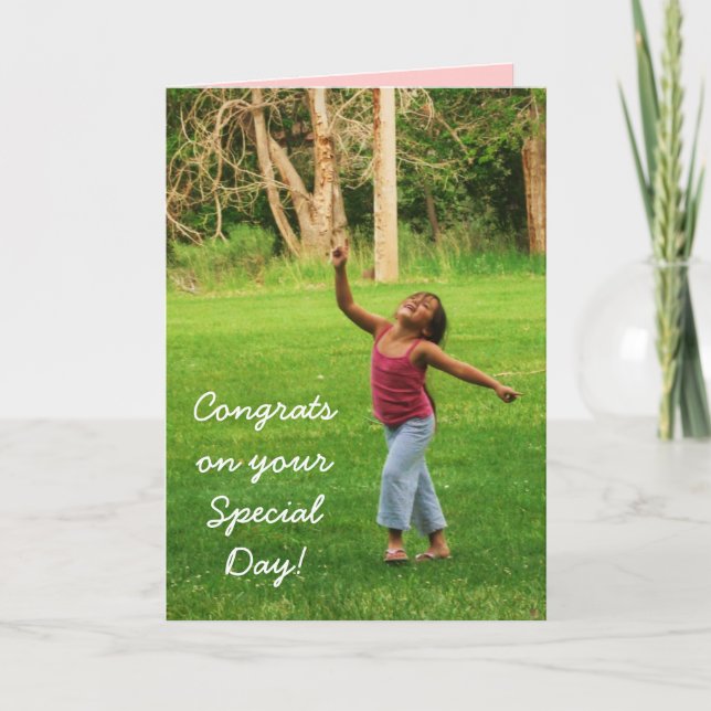 I hope you dance... card (Front)