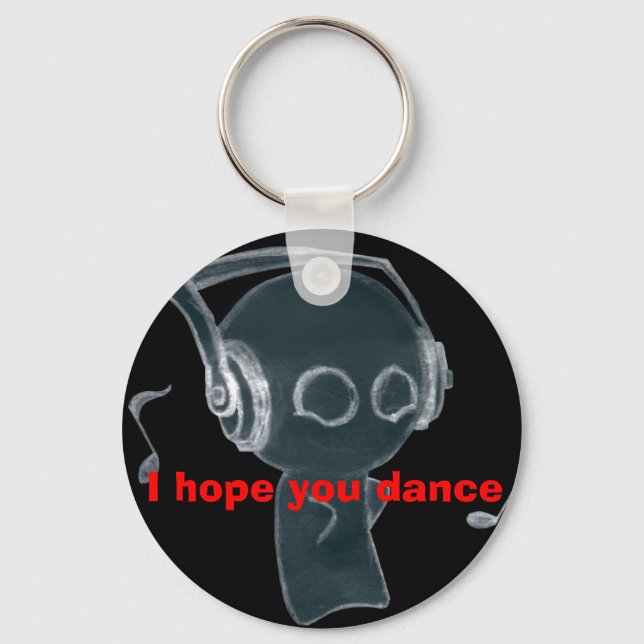 I Hope You Dance Key Ring (Front)