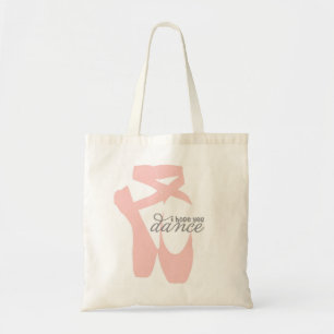 i hope you dance tote bag