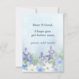 I Hope You Get Better Soon Card