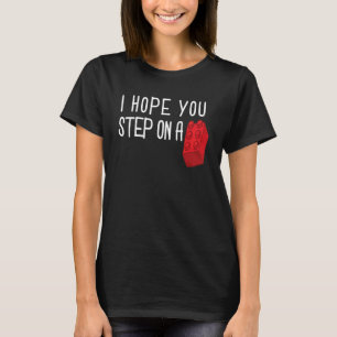 I Hope You Step On A Building Block Toy Brick Boys T-Shirt