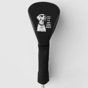 I Hug My Weimaraner So I Dont Choke People Funny D Golf Head Cover