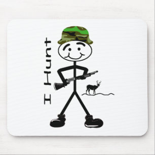 I Hunt Deer Mouse Mat