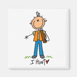 I Hunt Tshirts and Gifts Magnet