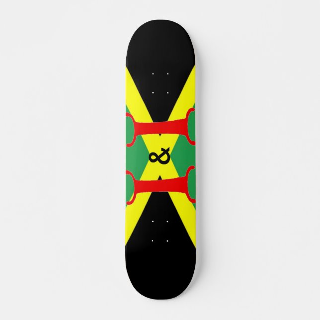 I & I Jamaican Skateboard (Front)