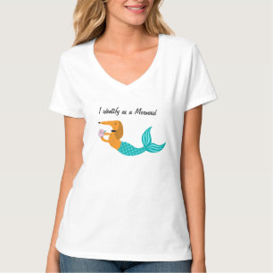 I identify as a Mermaid Dachshund Shirt