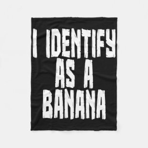 I Identify As A Nana - Men Fleece Blanket