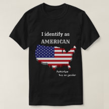 I identify as American