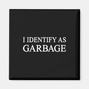 I Identify As Garge Trump Funny Political Magnet
