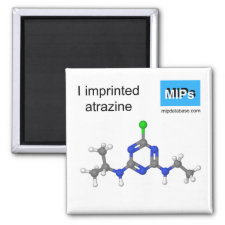 Magnet featuring the template Atrazine