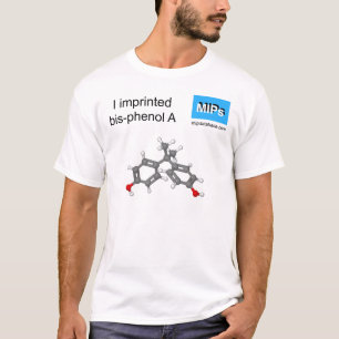 I imprinted bisphenol A T-shirt ball and stick