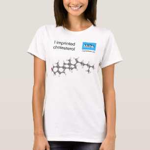 I imprinted cholesterol T-shirt ball and stick