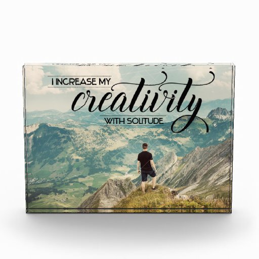 Image of I Increase My Creativity Photo Block