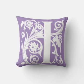 I Initial letter Monogram - Cushion