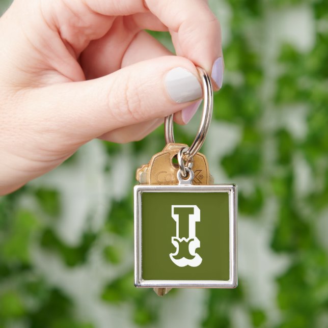 I..initials Key Ring (Hand)