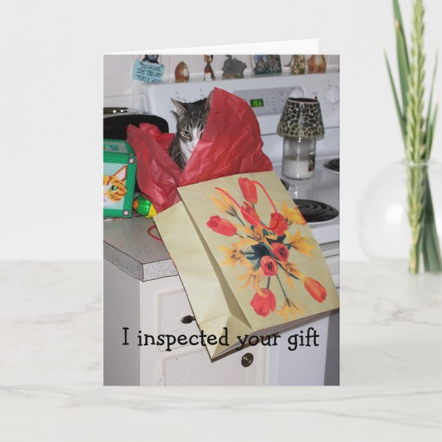 I Inspected Your Gift Card (Front)