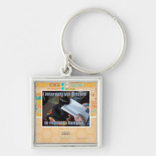I interupt yer Leezure Key Ring