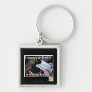 I interupt yer Leezure Key Ring