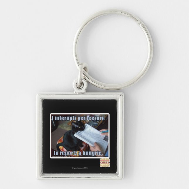 I interupt yer Leezure Key Ring (Front)