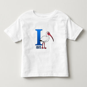 I is for Ibis Toddler T-Shirt