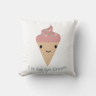 I is for Ice cream Cushion