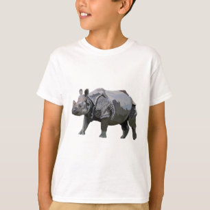 I is for Indian Rhino T-Shirt