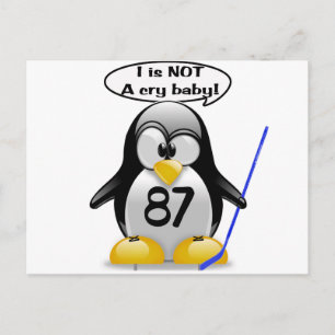 I is NOT a Cry Baby Postcard