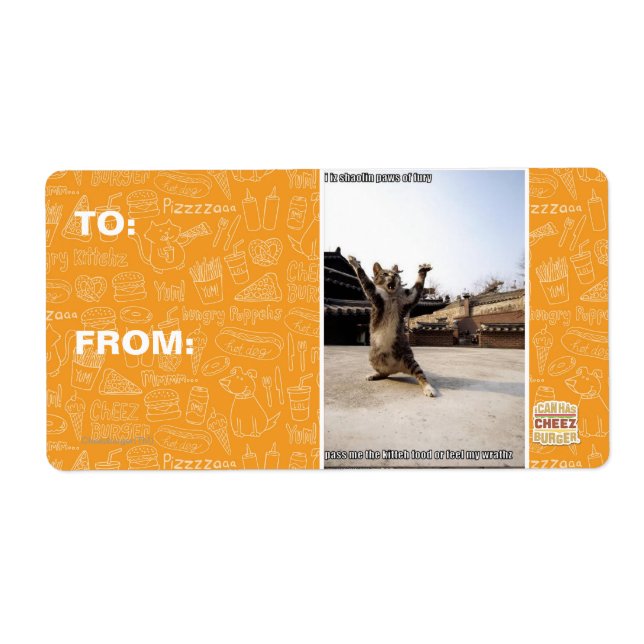 I iz shaolin paws of fury (Front)